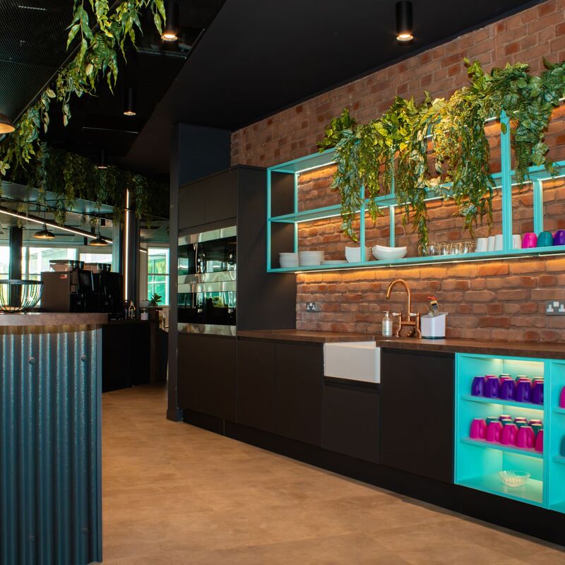 Electrical works on a Fit-out in Solihull