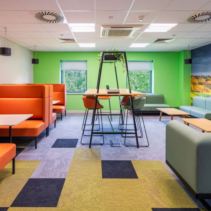 Electrical works on a Fit-out in Staffordshire